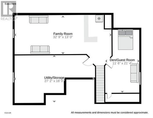 Lower level floor plan - 11117 Parkedale Drive, Iroquois, ON - Other