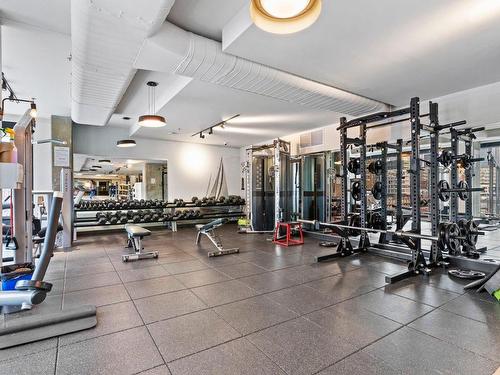 Salle d'exercice - 2102-1458 Rue Des Bassins, Montréal (Le Sud-Ouest), QC - Indoor Photo Showing Gym Room