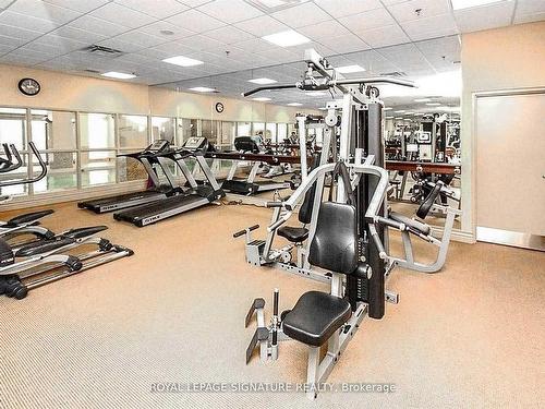 1217-339 Rathburn Rd W, Mississauga, ON - Indoor Photo Showing Gym Room