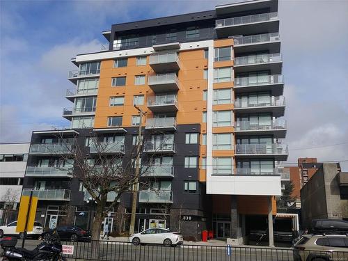 809-838 Broughton St, Victoria, BC - Outdoor With Balcony With Facade