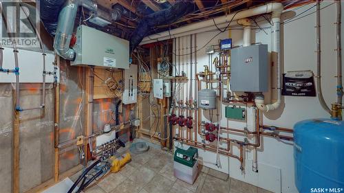 40 Longman Drive, Longlaketon Rm No. 219, SK - Indoor Photo Showing Basement