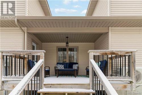 23 Camden Lane, Fredericton, NB - Outdoor With Deck Patio Veranda With Exterior