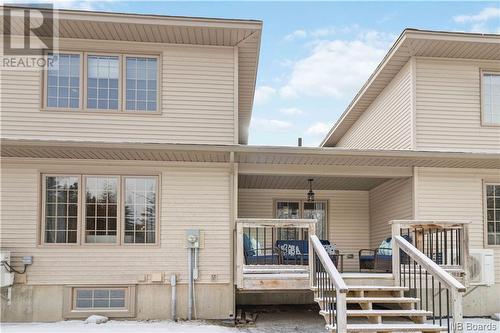 23 Camden Lane, Fredericton, NB - Outdoor With Deck Patio Veranda With Exterior
