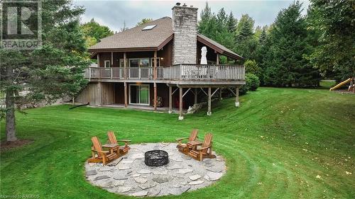 10 Miller Lake Shore Road, Northern Bruce Peninsula, ON - Outdoor With Deck Patio Veranda With Backyard