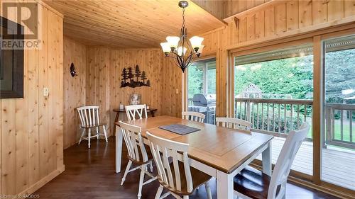 10 Miller Lake Shore Road, Northern Bruce Peninsula, ON - Indoor Photo Showing Dining Room