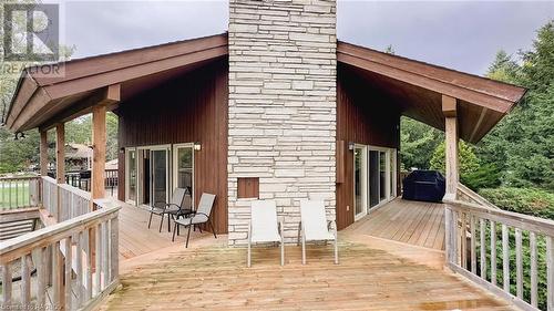 10 Miller Lake Shore Road, Northern Bruce Peninsula, ON - Outdoor With Deck Patio Veranda With Exterior