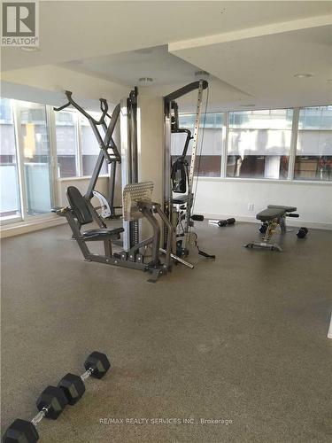 212 - 20 Joe Shuster Way, Toronto, ON - Indoor Photo Showing Gym Room