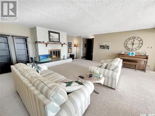 202 699 28Th Street W, Prince Albert, SK - Indoor With Fireplace