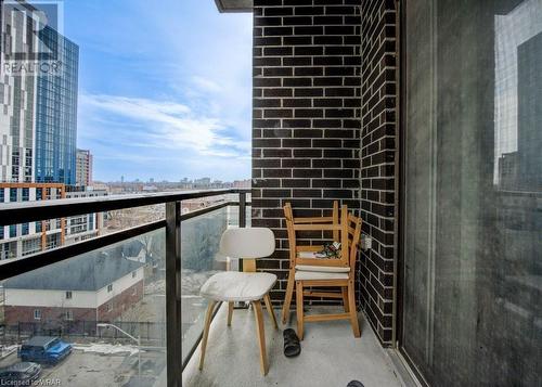 318 Spruce Street Unit# 605, Waterloo, ON - Outdoor With Balcony