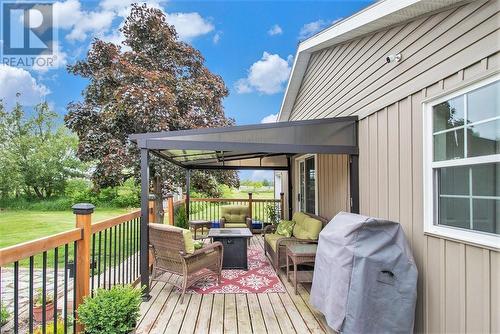 Covered back porch - 342 Mountainview Road, Arnprior, ON - Outdoor With Deck Patio Veranda With Exterior