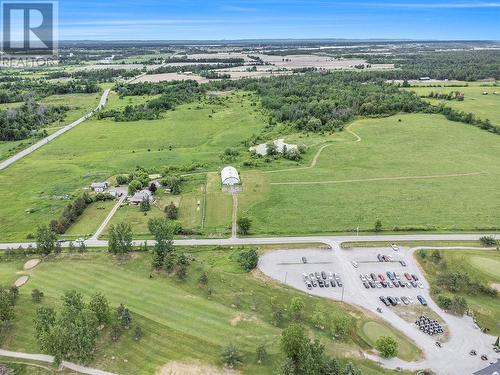 Aerial view of farm and golf course across the road - 342 Mountainview Road, Arnprior, ON - Outdoor With View