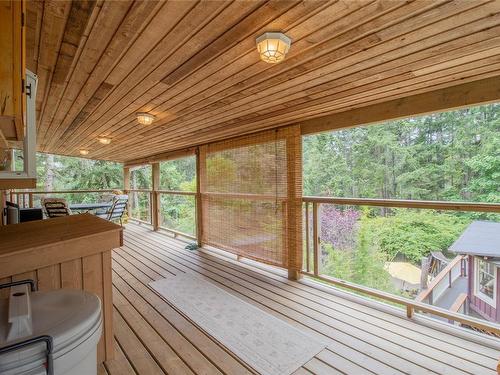 3710 Capstan Lane, Pender Island, BC - Outdoor With Deck Patio Veranda With Exterior