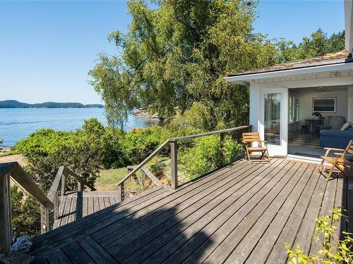 1309 Mackinnon Rd, Pender Island, BC - Outdoor With Body Of Water With Deck Patio Veranda