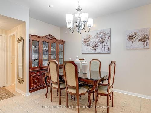 516-2500 Rutherford Rd, Vaughan, ON - Indoor Photo Showing Dining Room