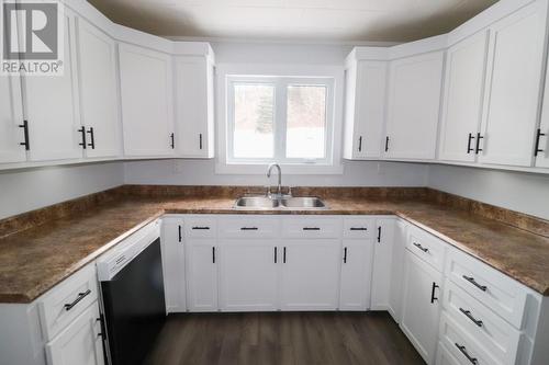 261 Main Road, Hampden, NL - Indoor Photo Showing Kitchen With Double Sink