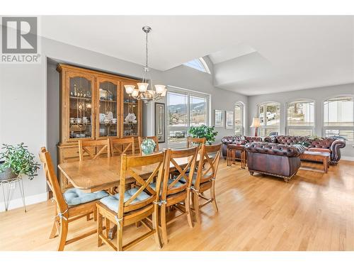 14225 Oyama Road, Lake Country, BC - Indoor Photo Showing Dining Room