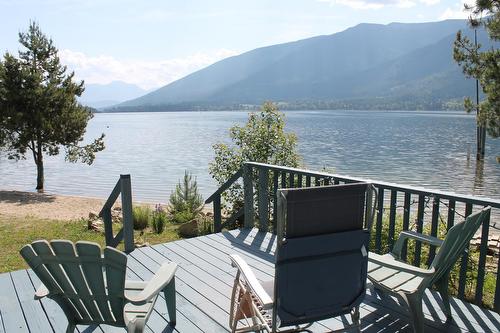 6360 Sunshine Drive, Nelson, BC - Outdoor With Body Of Water With Deck Patio Veranda With View