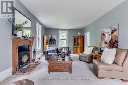 674217 Hurontario St, Mono, ON - Indoor Photo Showing Living Room With Fireplace