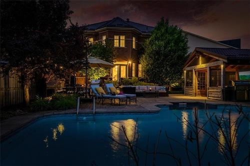 320 Wrigglesworth Crescent, Milton, ON - Outdoor With In Ground Pool