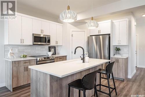 403 Dubois Terrace, Saskatoon, SK - Indoor Photo Showing Kitchen With Upgraded Kitchen