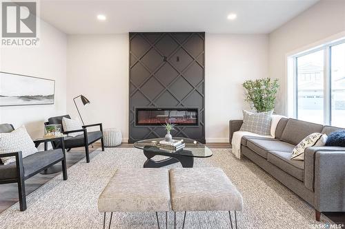 403 Dubois Terrace, Saskatoon, SK - Indoor Photo Showing Living Room