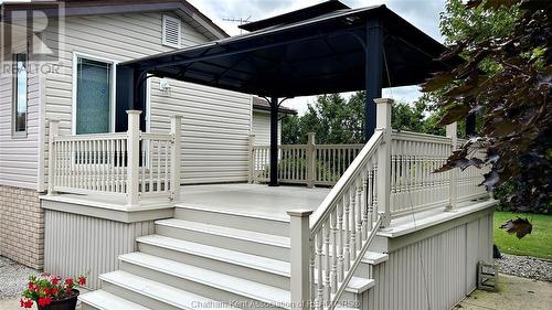 9161 Eberts Line, Chatham-Kent, ON - Outdoor With Deck Patio Veranda With Exterior