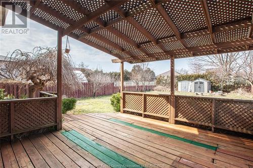 35 Sherwood, Leamington, ON - Outdoor With Deck Patio Veranda