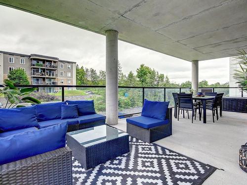 Terrasse - 309-11465 Boul. De La Colline, Québec (La Haute-Saint-Charles), QC - Outdoor With Deck Patio Veranda With Exterior
