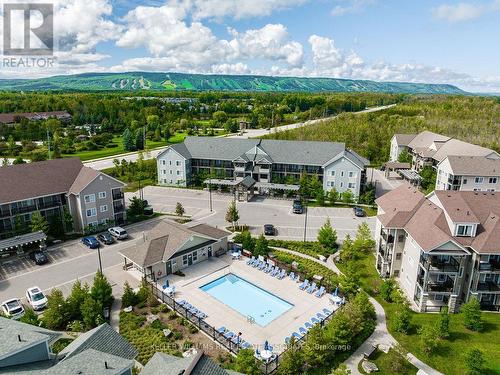 302 - 4 Anchorage Crescent, Collingwood, ON - Outdoor With In Ground Pool With View