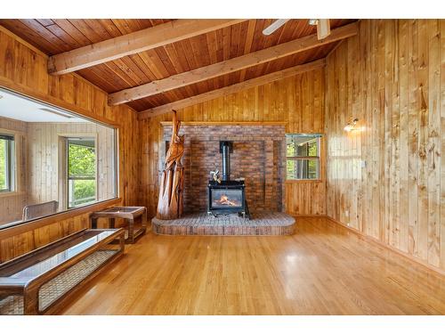 12343 Christie Road, Boswell, BC - Indoor Photo Showing Other Room With Fireplace