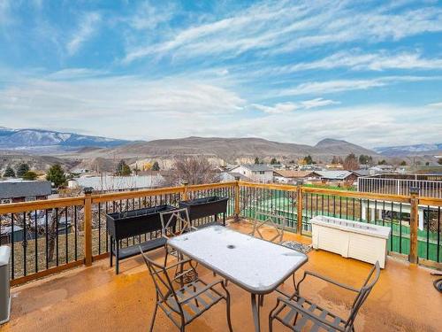 1322 Heustis Drive, Ashcroft, BC - Outdoor With Deck Patio Veranda With View