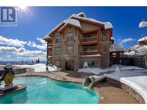 255 Feathertop Way Unit# 320, Big White, BC - Outdoor With In Ground Pool