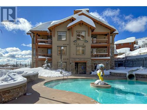 255 Feathertop Way Unit# 320, Big White, BC - Outdoor With In Ground Pool