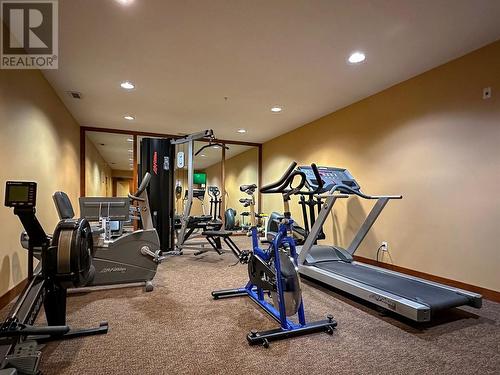 255 Feathertop Way Unit# 320, Big White, BC - Indoor Photo Showing Gym Room