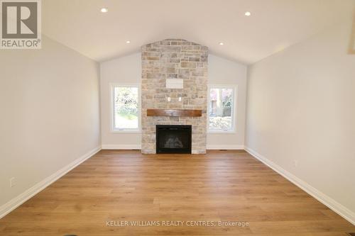 694 17Th Street Crescent, Hanover, ON - Indoor Photo Showing Living Room With Fireplace