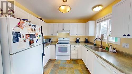 8307 89 Avenue, Fort St. John, BC - Indoor Photo Showing Kitchen With Double Sink