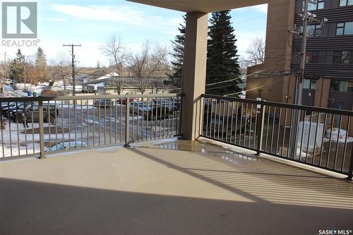 202 205 Fairford Street E, Moose Jaw, SK - Outdoor With Balcony