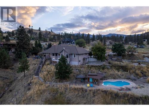 614 Wilson Mountain Road, Oliver, BC - Outdoor With In Ground Pool With View
