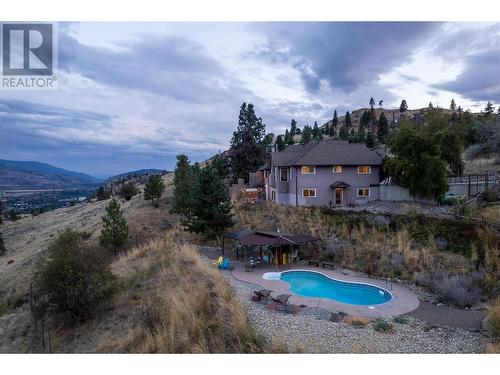614 Wilson Mountain Road, Oliver, BC - Outdoor With In Ground Pool