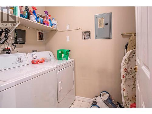 3300 Centennial Drive Unit# 114, Vernon, BC - Indoor Photo Showing Laundry Room