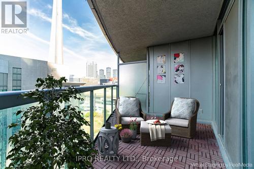 2015 - 30 Grand Trunk Crescent, Toronto, ON - Outdoor With Balcony With Exterior