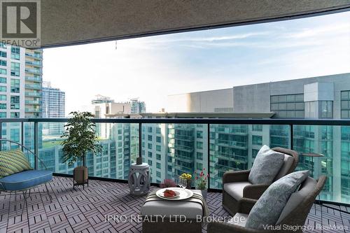 2015 - 30 Grand Trunk Crescent, Toronto, ON - Outdoor With Balcony