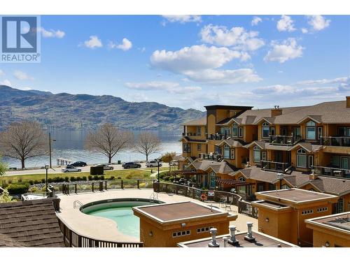 3996 Beach Avenue Unit# 313, Peachland, BC - Outdoor With Balcony With View