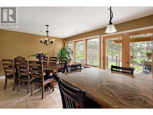 7850 Old Kamloops Road, Vernon, BC - Indoor Photo Showing Dining Room