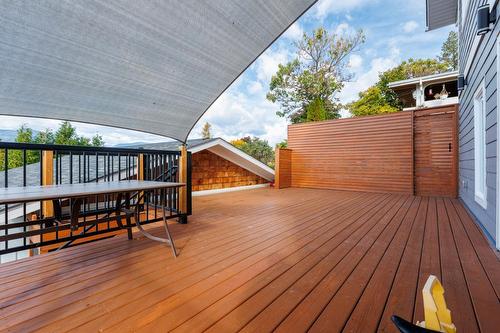 433 10Th Avenue, Creston, BC - Outdoor With Deck Patio Veranda With Exterior