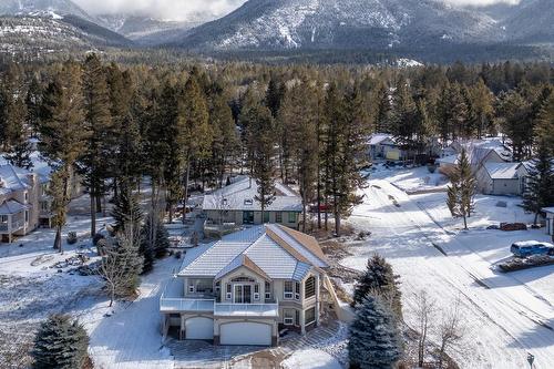 5144 Riverview Road, Fairmont Hot Springs, BC - Outdoor With Deck Patio Veranda With View