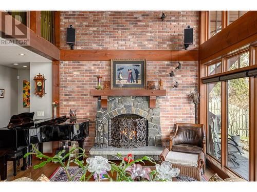 7811 Westkal Road, Coldstream, BC - Indoor With Fireplace
