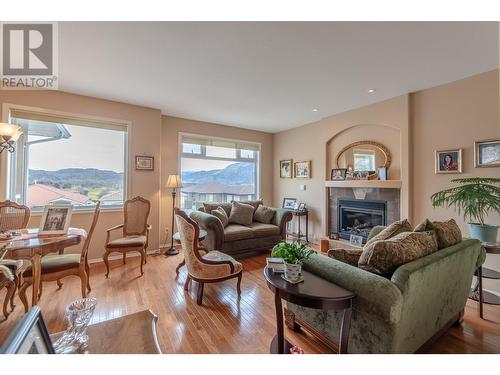 11908 La Costa Lane, Osoyoos, BC - Indoor Photo Showing Living Room With Fireplace