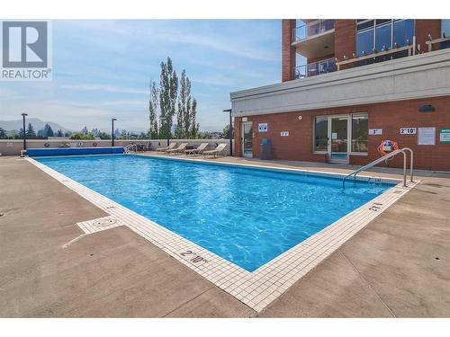 1160 Bernard Avenue Unit# 1701, Kelowna, BC - Outdoor With In Ground Pool