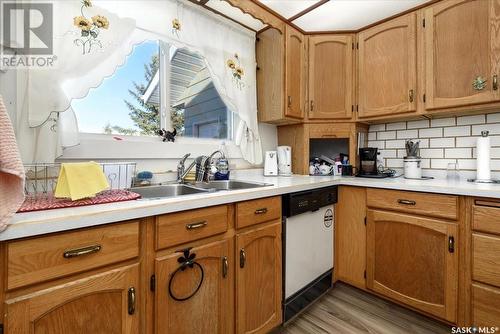Aveyard Acreage, Abernethy Rm No. 186, SK - Indoor Photo Showing Kitchen With Double Sink